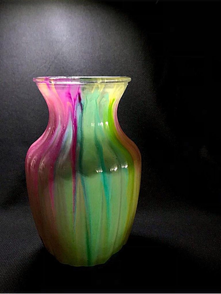 PAINTED VASE - CZGW011